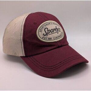 Sporty’s Sportsman’s Market Cincinnati Ohio Baseball Cap Hat Aviation Pilot Mesh